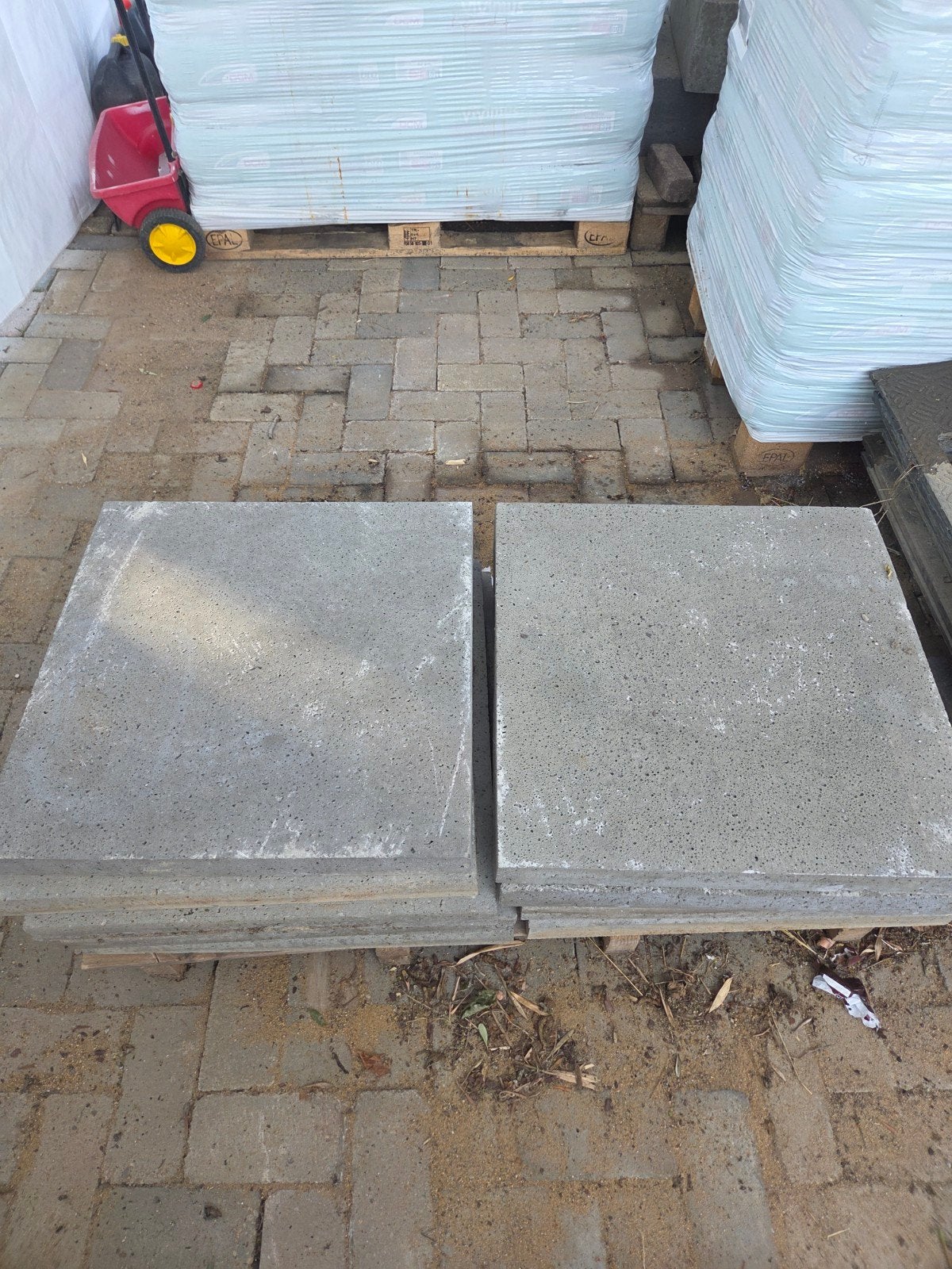 Schellevis tegels 60605 cm grijs – NIEUW, Tuin en Terras, Tegels en Klinkers, Ophalen, Nieuw, 5 tot 10 m², Beton