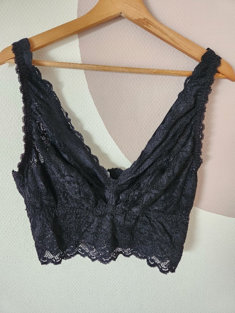Zwarte bh/top zonder beugel Cosabella - XL, Cosabella, Ophalen of Verzenden, Zwart, BH
