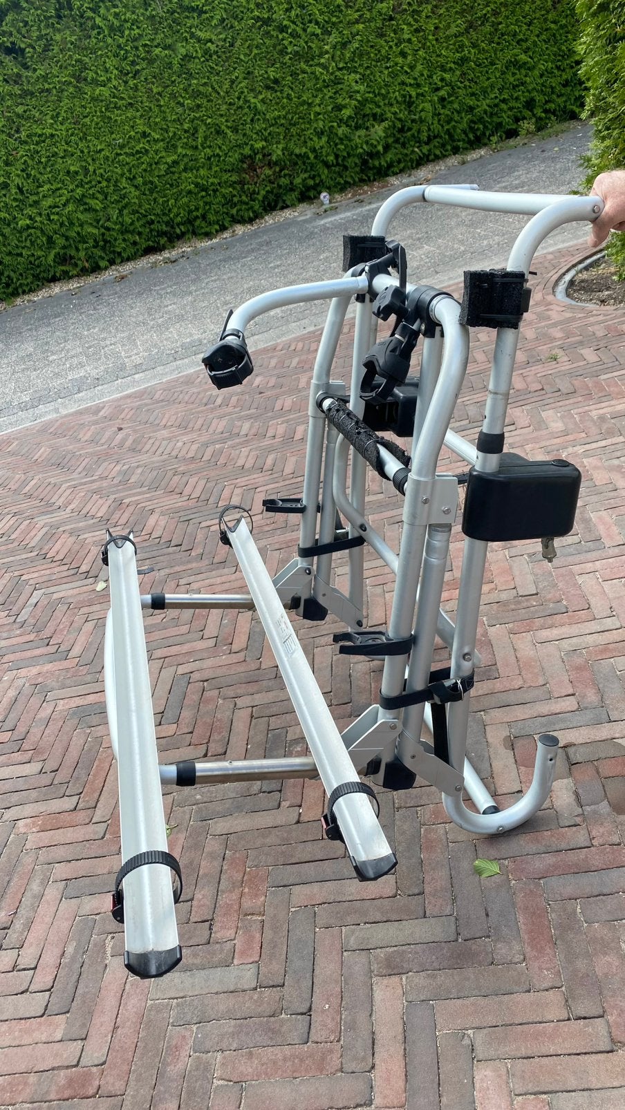 Fiamma Carry-Bike Lift 77, Gebruikt, Elektrische fiets, 2 fietsen, Achterklepdrager