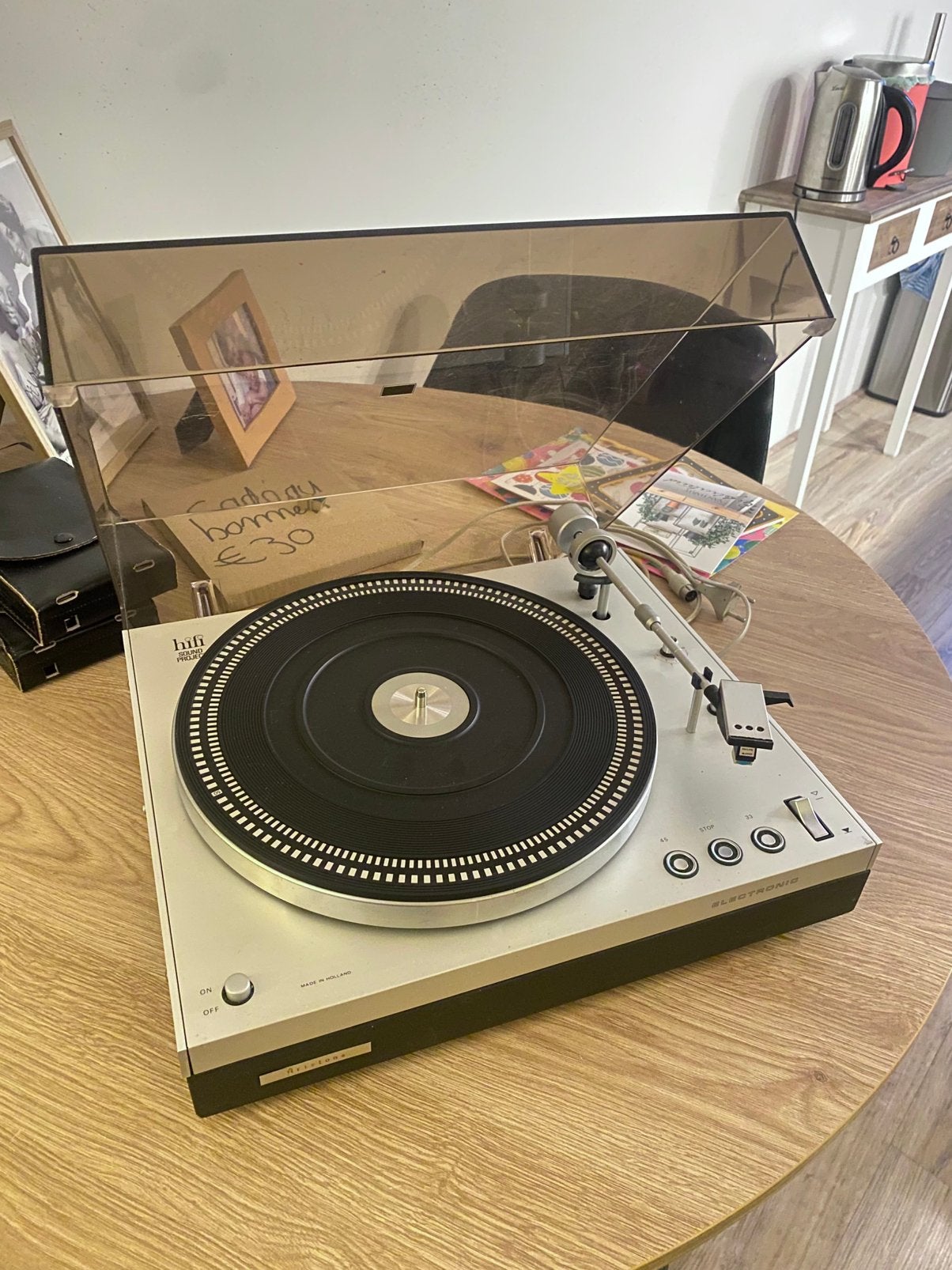Philips / Aristona 212, In Werkende Staat, Audio, Tv en Foto, Platenspelers, Ophalen of Verzenden, Gebruikt, Philips