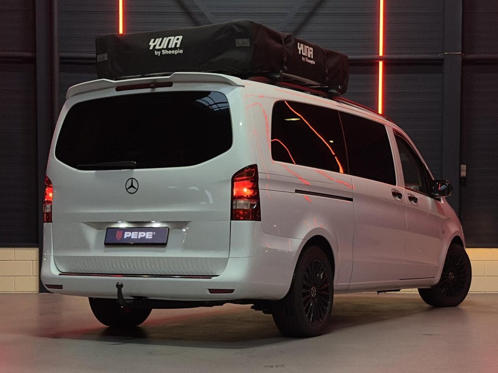 Mercedes Vito Tourer 114 BlueTEC Pro XL |CRUISE|EXTRA OPTIES, Automaat, Gebruikt, 2000 kg, Wit