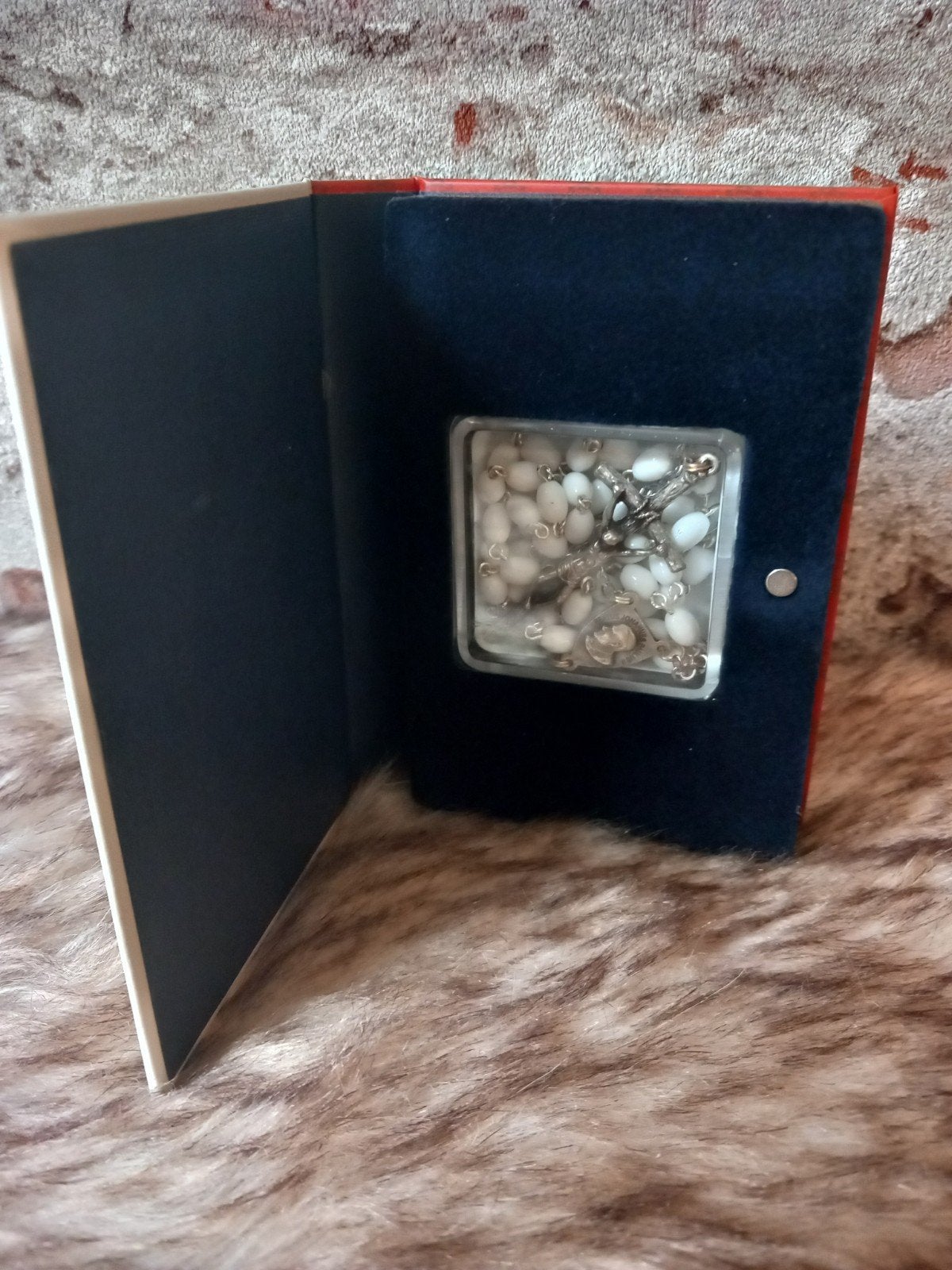 Rozenkrans in geschenkdoos - Paus Johannes Paulus II, Ophalen of Verzenden