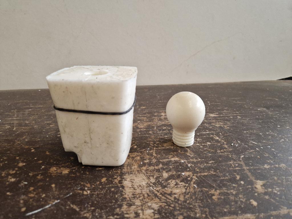 Kaarsenmal siliconen mal kleine gloeilamp, Ophalen of Verzenden, Gebruikt, Gereedschap of Toebehoren