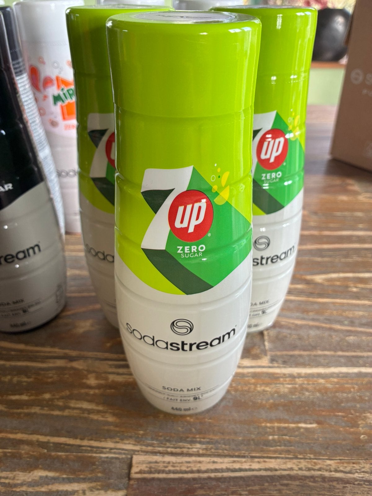 3x Sodastream siroop | 7up | zero, Ophalen of Verzenden