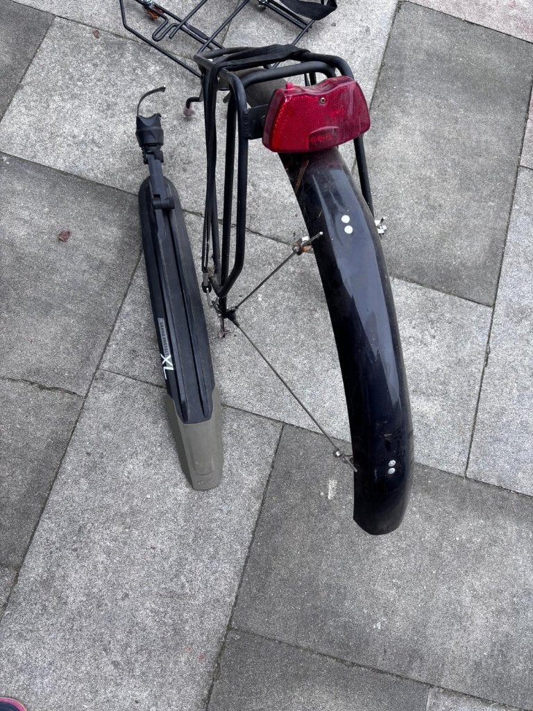 Bagagedragers voor fiets / ATB met spatbord - 2 stuks!, Ophalen of Verzenden, Gebruikt