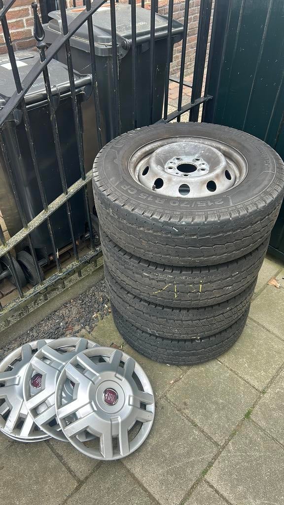 Banden fiat ducato, Ophalen, Gebruikt