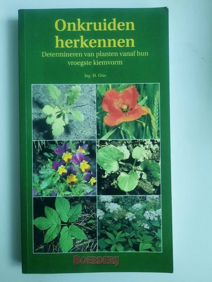 Onkruiden herkennen . Henk Glas, Ophalen of Verzenden, Zo goed als nieuw, Henk Glas, Overige soorten
