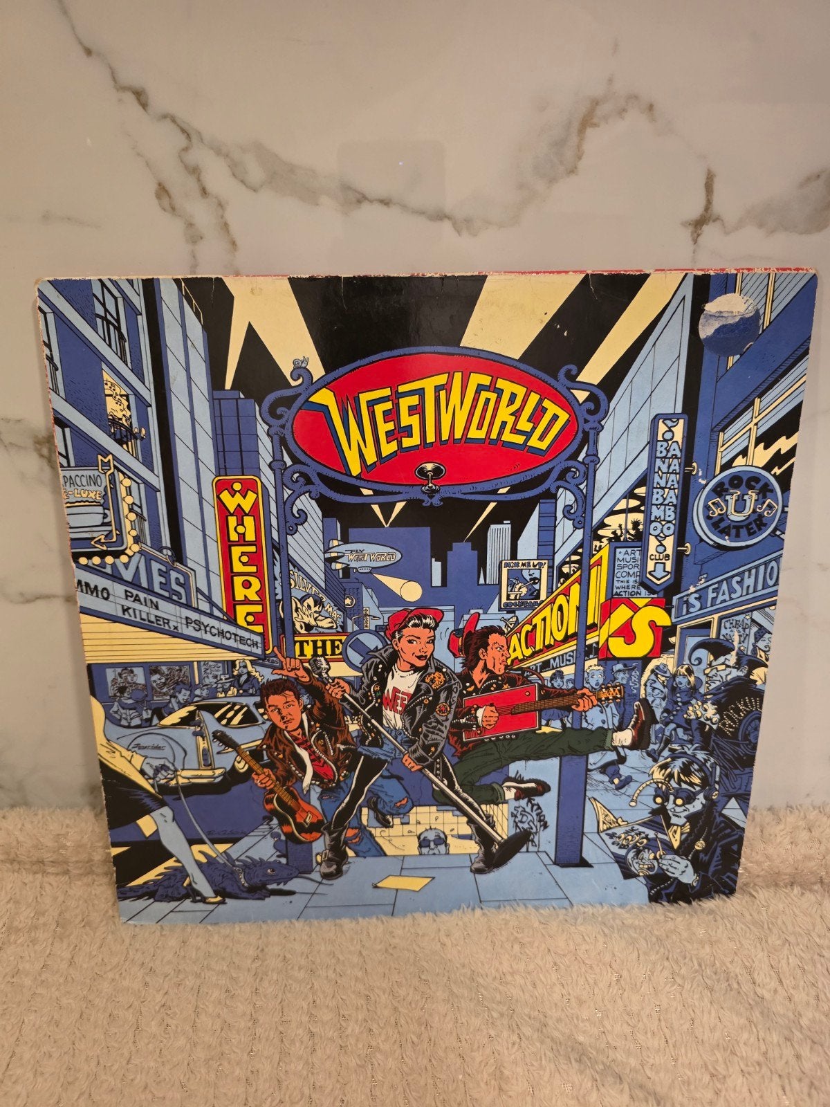 Westworld – Where The Action Is (Townhouse, 1987), Ophalen of Verzenden, Gebruikt, 12 inch