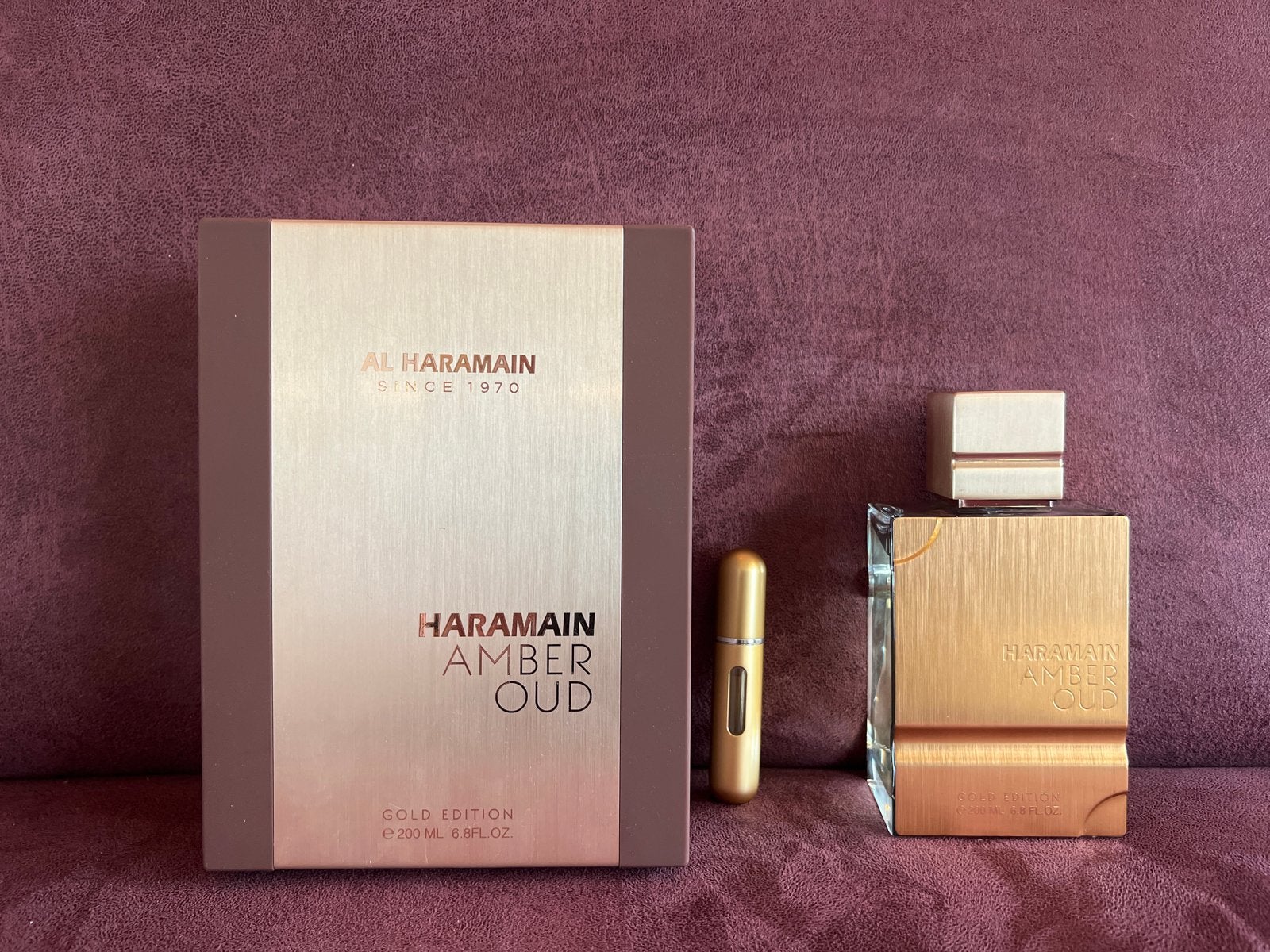 Al Haramain Amber Oud Gold Edition 200ml, Ophalen of Verzenden, Zo goed als nieuw