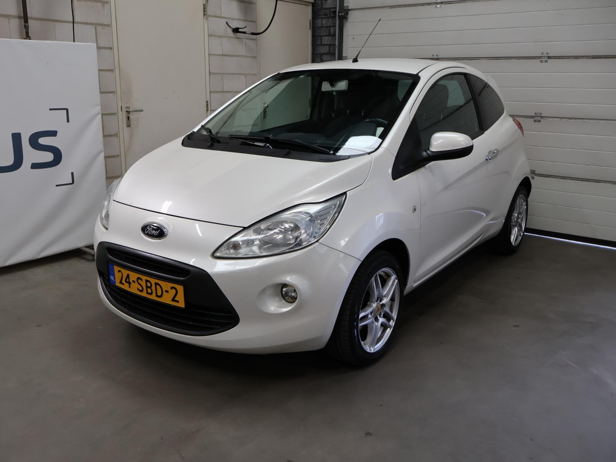 Ford Ka 1.2 Titanium X start/stop 1e eigenaar NAP Airco APK, Auto's, Voorwielaandrijving, Stof, Gebruikt, 4 cilinders