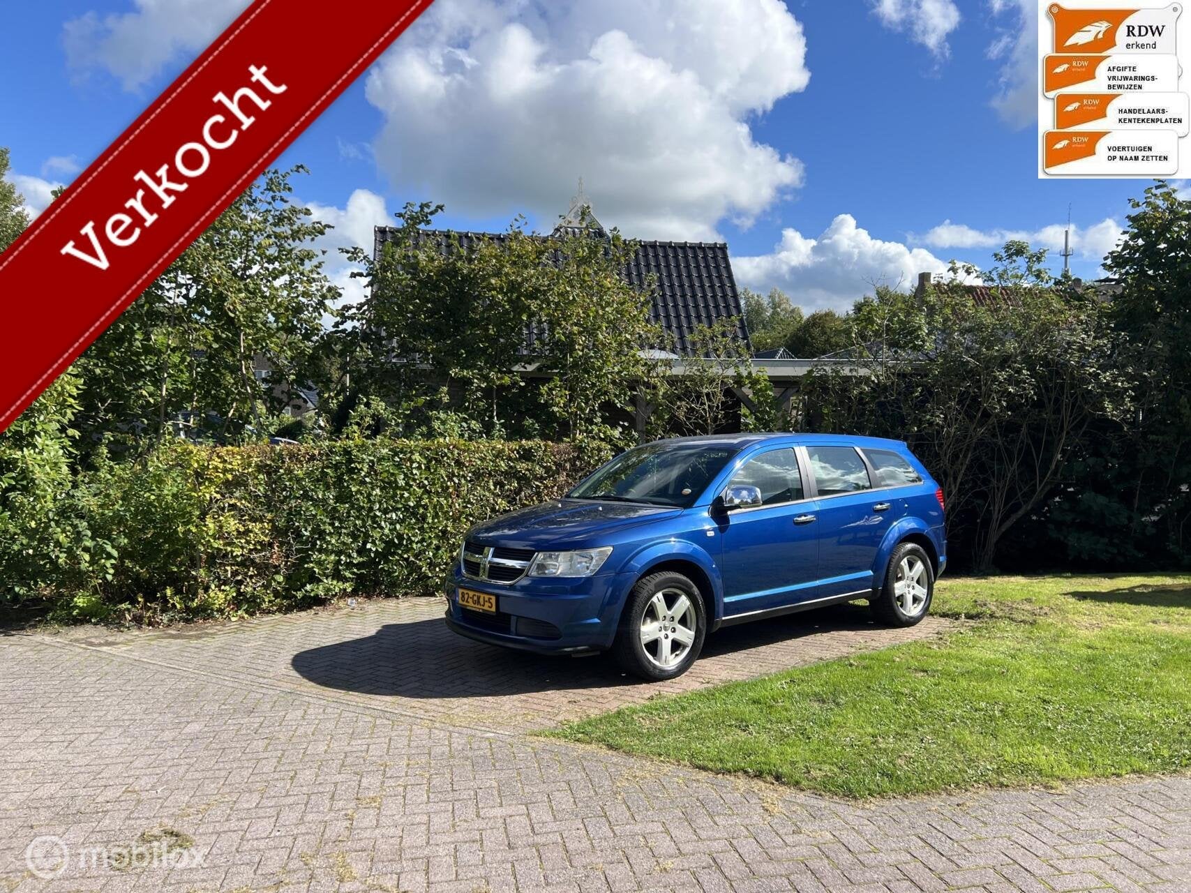Dodge Journey 2.4 SE Airco bj 2008 nieuwe apk, Auto's, 450 kg, Gebruikt, 4 cilinders, Bedrijf