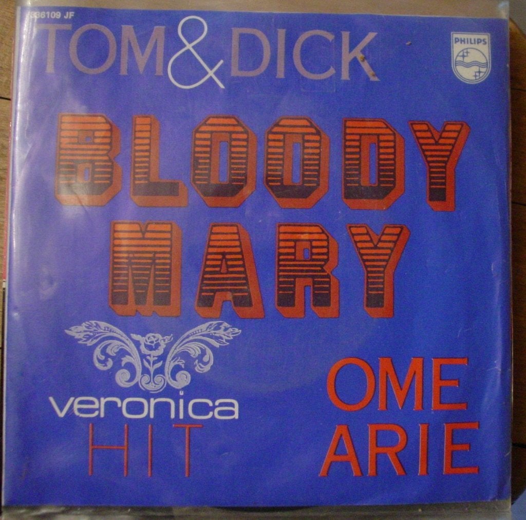 45T 7INCH VINYL SINGLE TOM AND DICK, Ophalen of Verzenden, Zo goed als nieuw, Pop