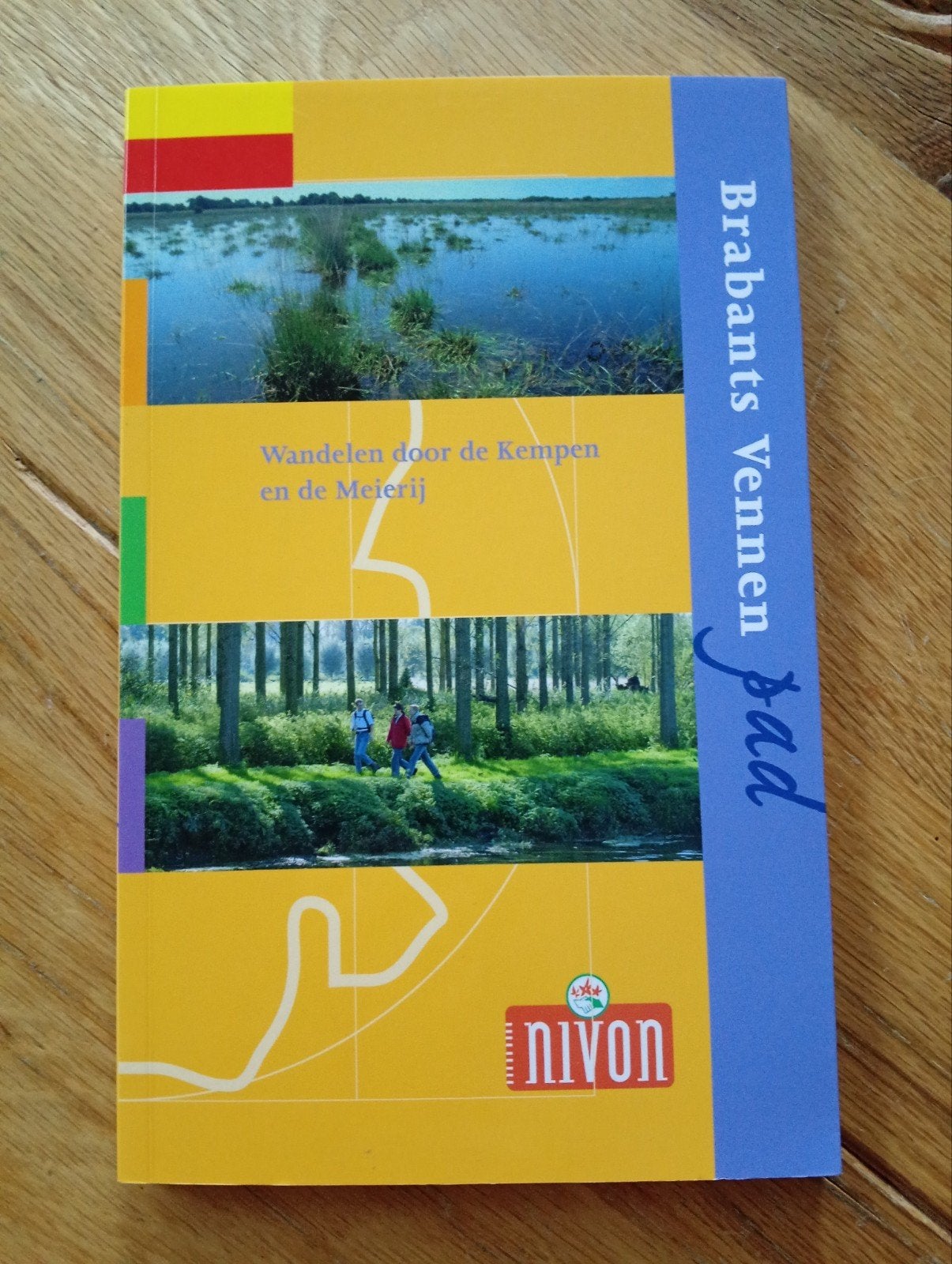 Brabants Vennenpad: Wandelen door de Kempen en de Meierij, Overige merken, Fiets- of Wandelgids, Ophalen of Verzenden, Zo goed als nieuw