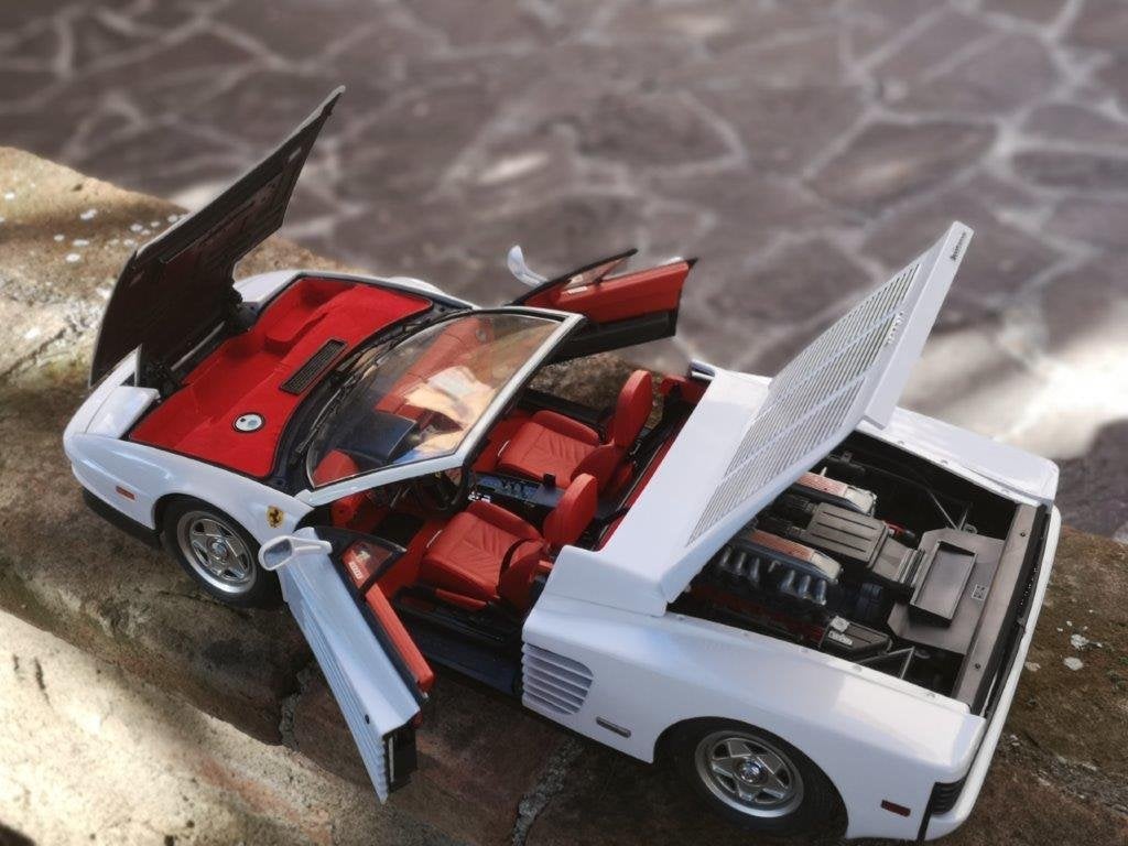 Ferrari 1/8 Pocher 1/8 512TR Testarossa coupè Cabrio Targa, Hobby en Vrije tijd, Modelauto's | 1:5 tot 1:12, Ophalen of Verzenden