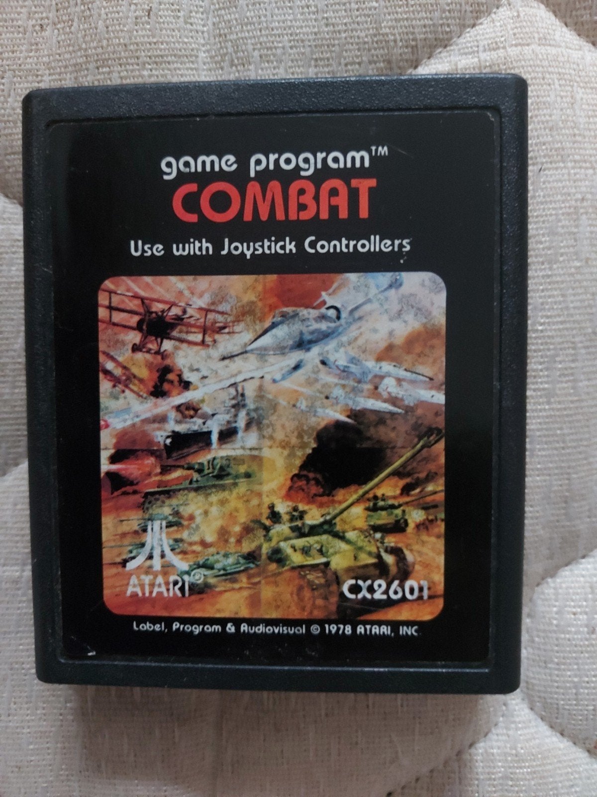 Atari Combat CX2601 - Klassiek Vliegtuig- en Tankspel, Ophalen of Verzenden