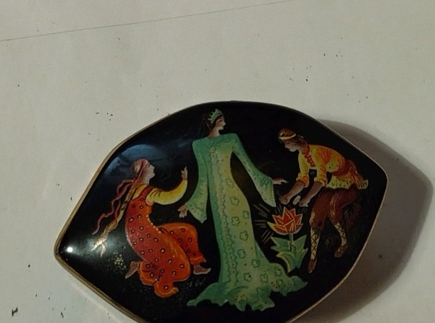 porselein speeldoosje Franklin Mint 1988, Ophalen of Verzenden