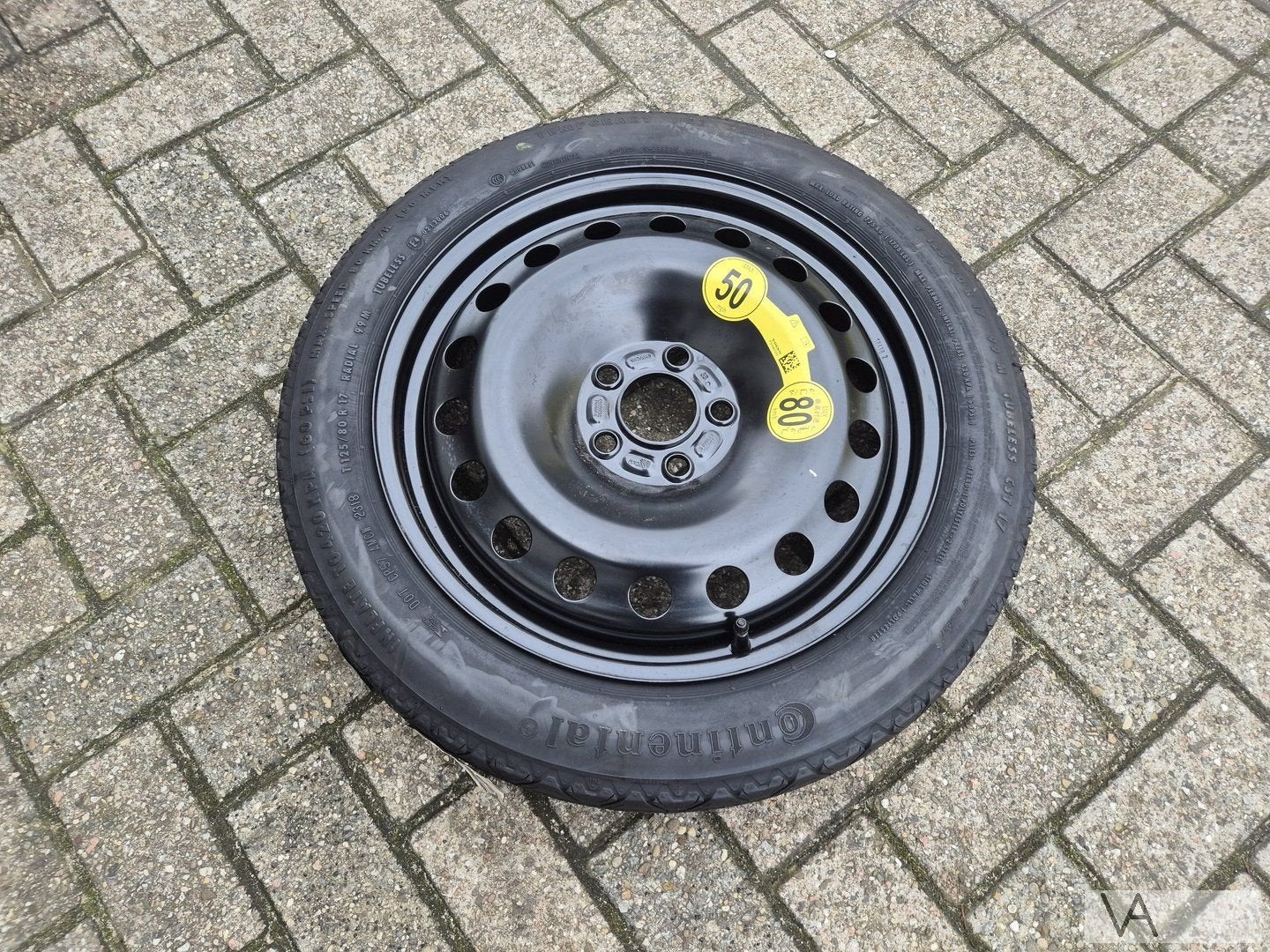 Volvo V60 V70 V90 S80 S90 thuiskomer 17 inch, Auto-onderdelen, Gebruikt, -, -, Banden en Velgen