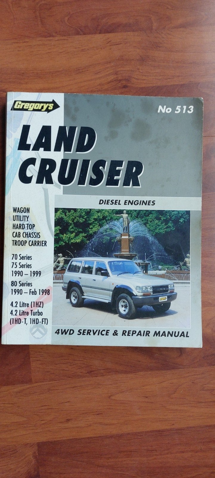Toyota Land Cruiser Diesel Service & Repair Manual, Ophalen of Verzenden, Gelezen, Toyota, Gregory's / Haynes Manuals