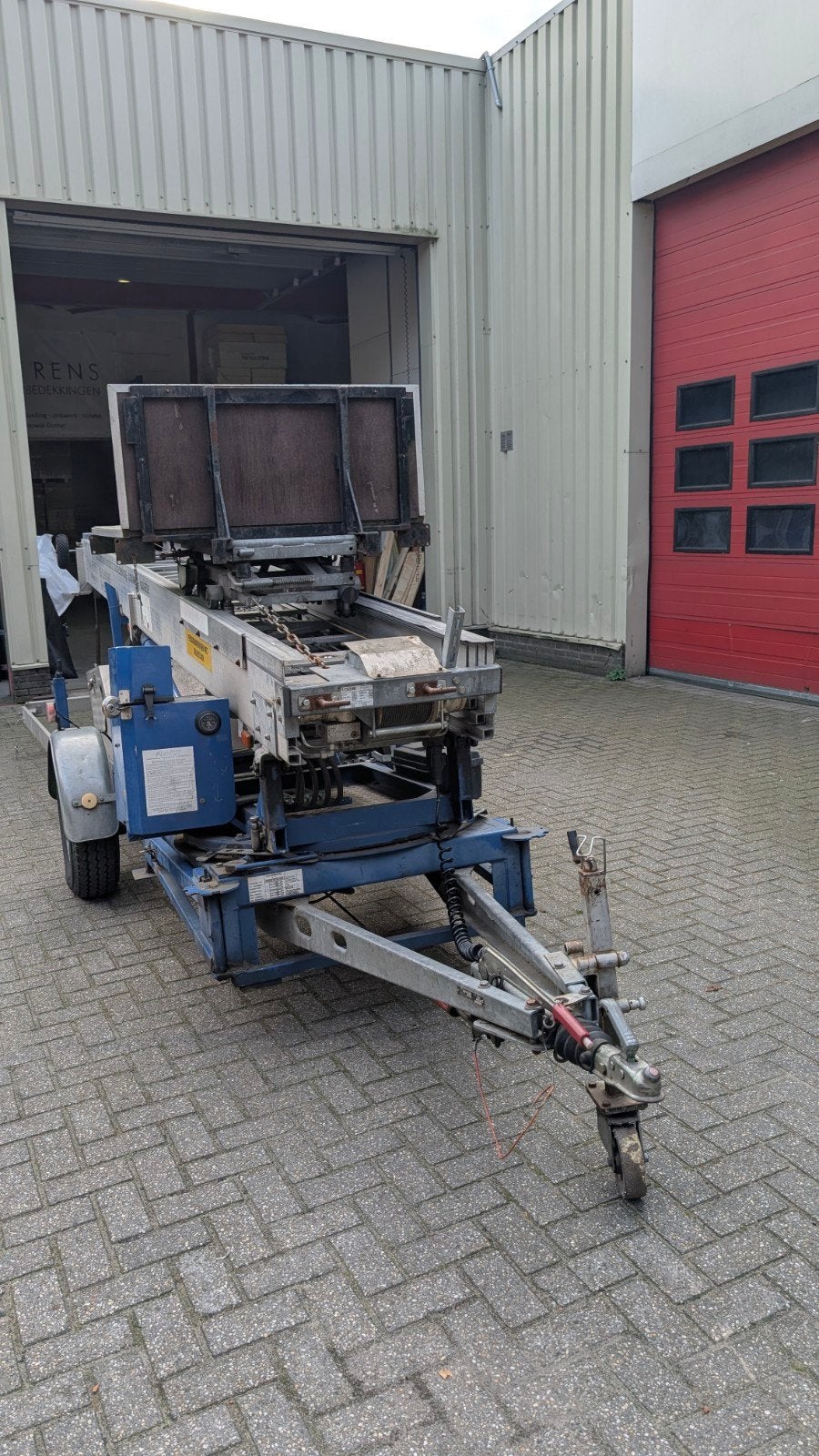 Klaas ladderlift, bouw, pannenlift HV 21/5 - Bouwjaar 2007, Zakelijke goederen, Ophalen of Verzenden