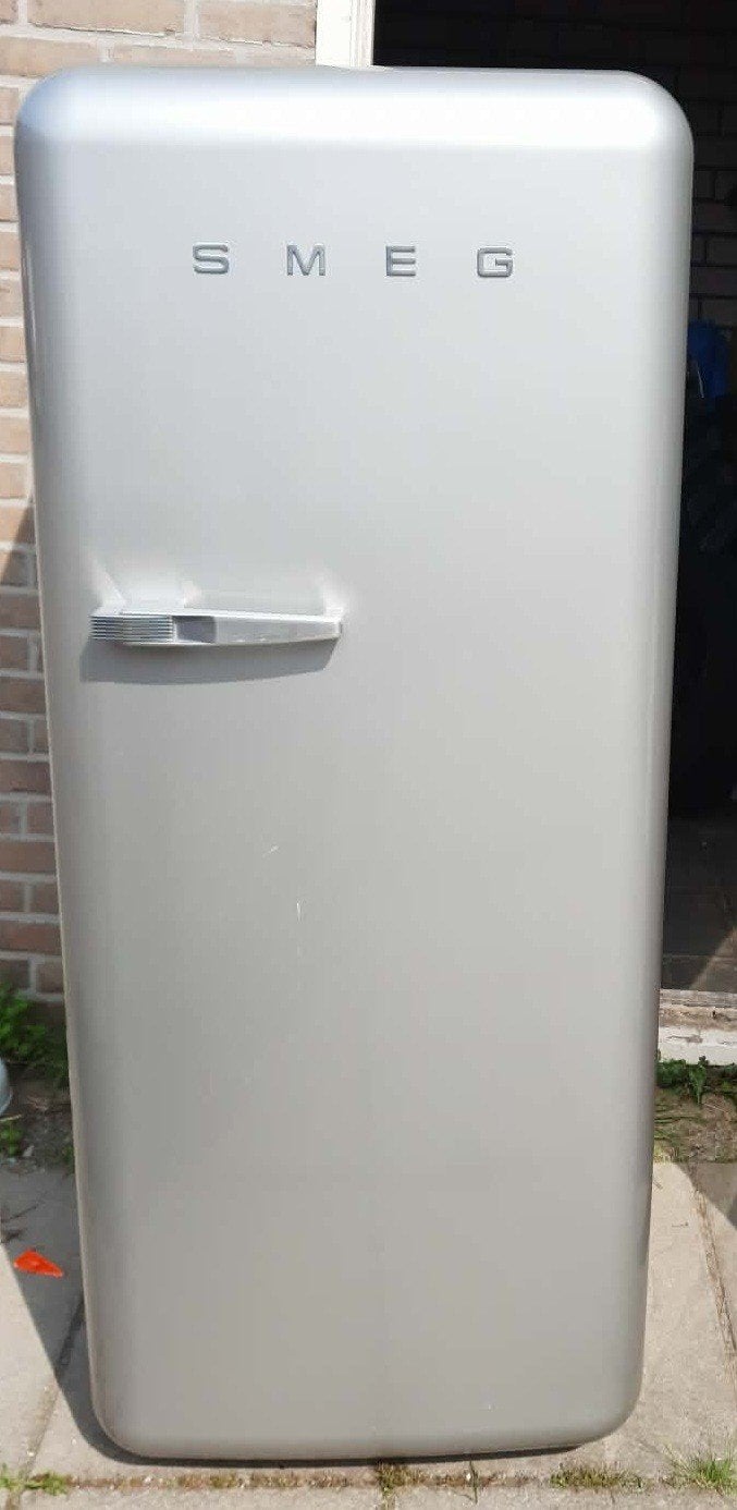 Smeg retro koelkast, 200 liter of meer, Ophalen of Verzenden, Met vriesvak, 160 cm of meer