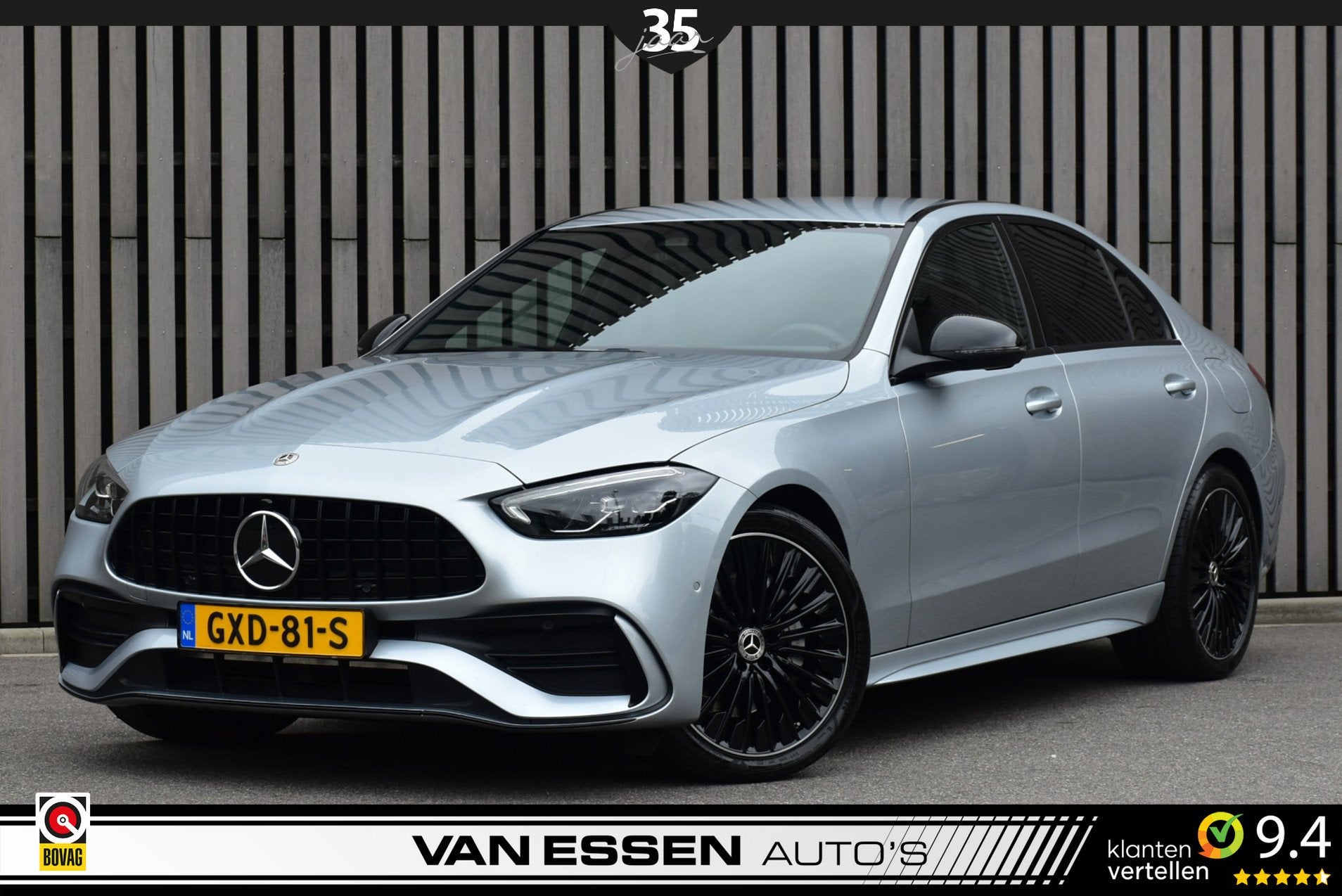 Mercedes-Benz C-Klasse 300 e 4MATIC AMG Line Navi Carbon Sfe, Automaat, Euro 6, 4 cilinders, Automatische klimaatregeling