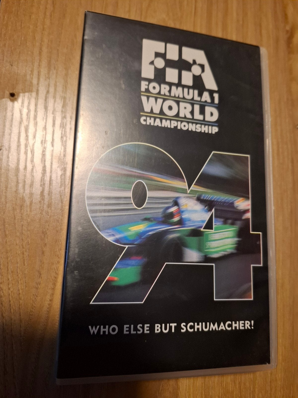 Formule 1 Wereldkampioenschap 1994 VHS - Schumacher, Verzamelen, Ophalen of Verzenden, Gebruikt