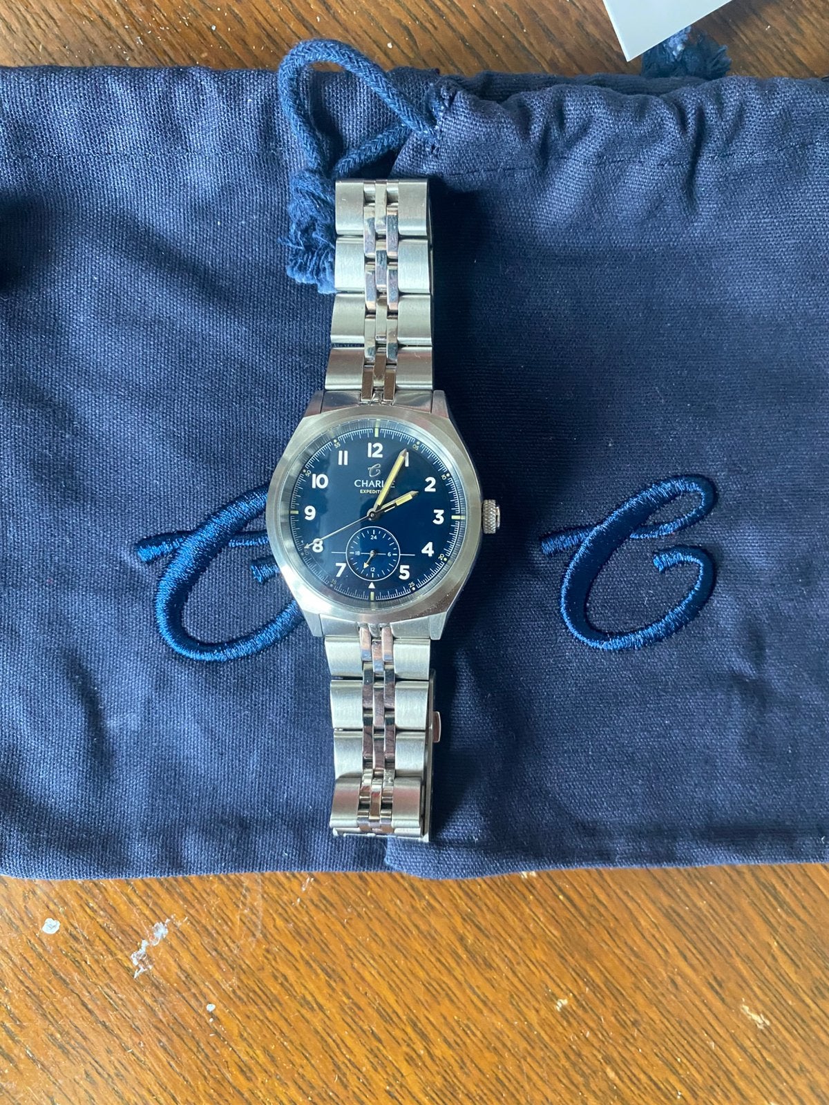 Charlies paris horloge, Overige merken, Staal, Staal, Polshorloge