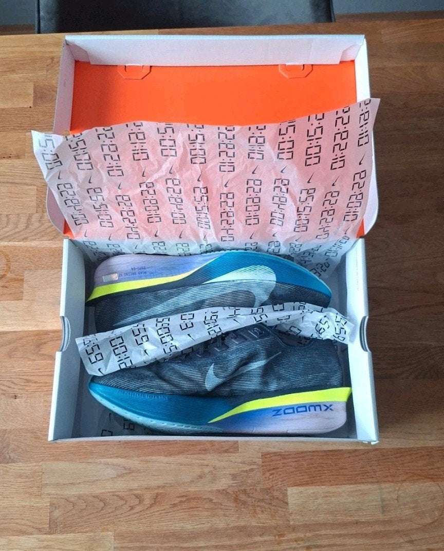 Nike ZoomX Vaporfly Next% 4 Hardloopschoenen maat 47, Nieuw, Ophalen of Verzenden, Hardlopen, Hardloopschoenen