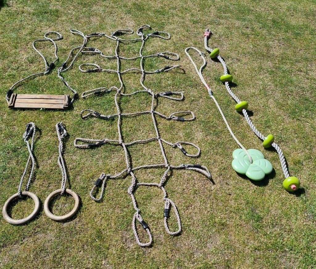 Buiten speelgoed klimrek schommel ringen, Ophalen, Schommel