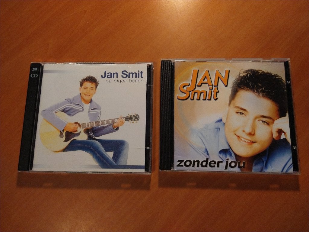 2 CD's Jan Smit. Zonder jou + Op eigen benen, Ophalen of Verzenden, Zo goed als nieuw, Levenslied of Smartlap