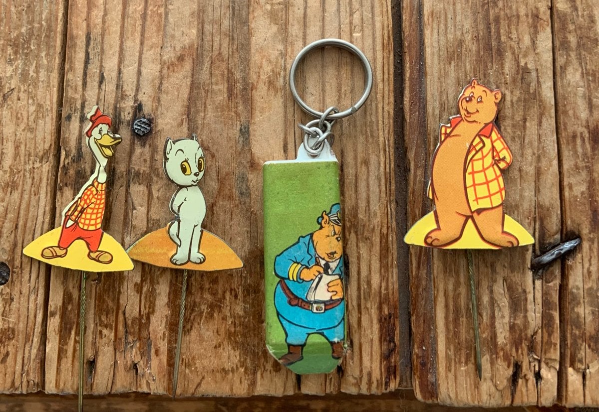 M toonder ollie b bommel tom poes gans speldjes, Verzamelen, Ophalen of Verzenden, Zo goed als nieuw, Sport