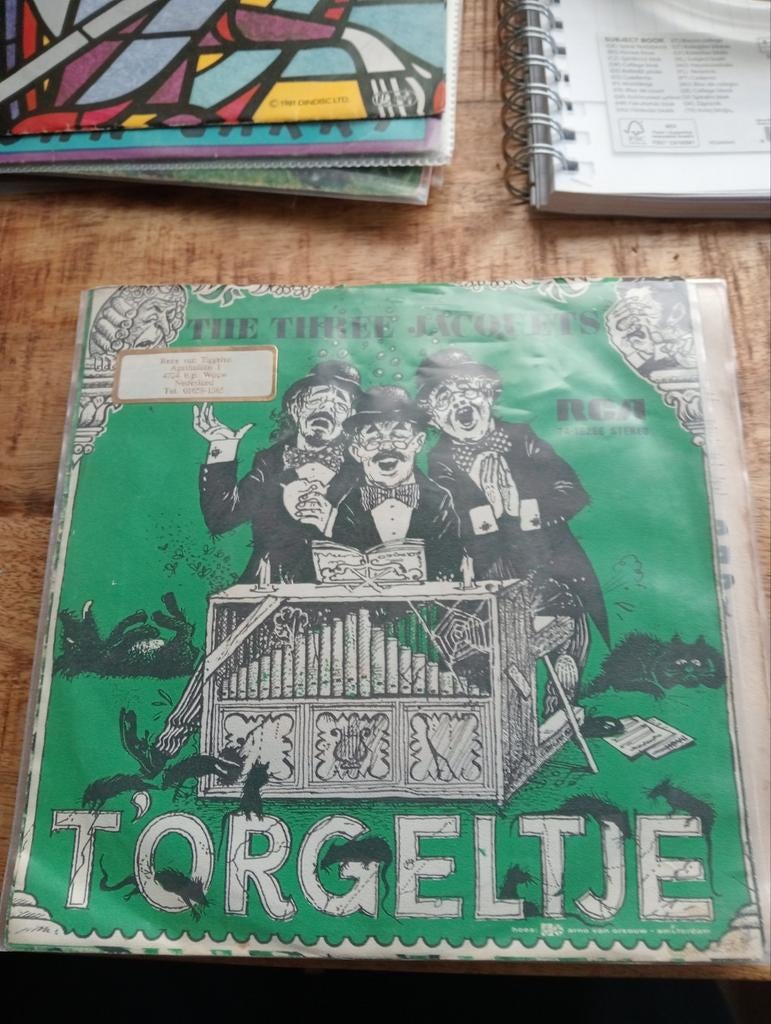 The three Jacquets - t orgeltje, Ophalen of Verzenden, Zo goed als nieuw, Overige formaten, Levenslied of Smartlap