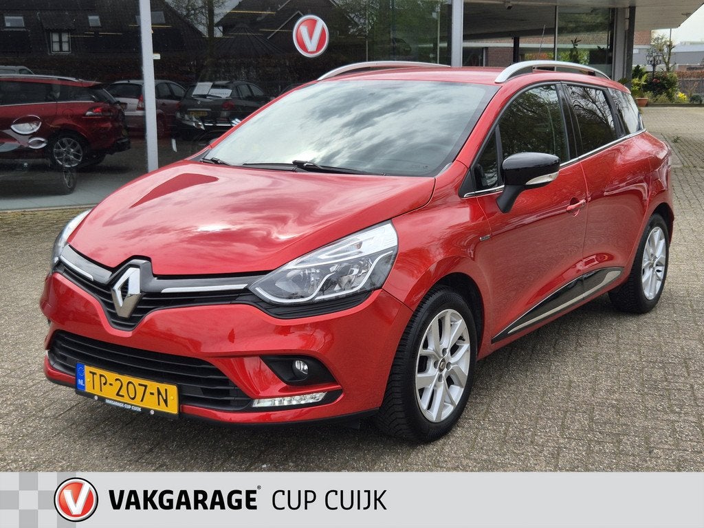 Renault Clio Estate 0.9 TCe Limited Navi / Airco / Cruise Co, Auto's, Voorwielaandrijving, 898 cc, Gebruikt, 580 kg