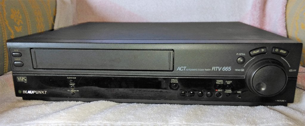 Blaupunkt VHS Videorecorder RTV 665, Audio, Tv en Foto, Videospelers, Verzenden, Gebruikt, VHS-speler of -recorder