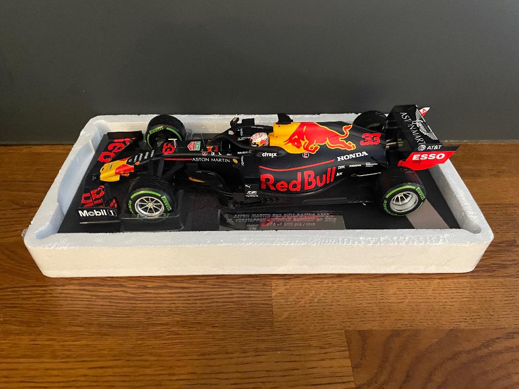 Max Verstappen Minichamps 1:18 RB15 German GP 2019 Winner, Ophalen of Verzenden, Nieuw, Auto, MiniChamps