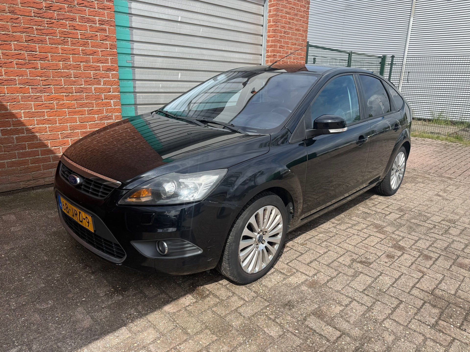 Ford Focus 1.8 Titanium Flexi Fuel Bj:2009 NAP!, Auto's, 125 pk, Gebruikt, 4 cilinders, Zwart