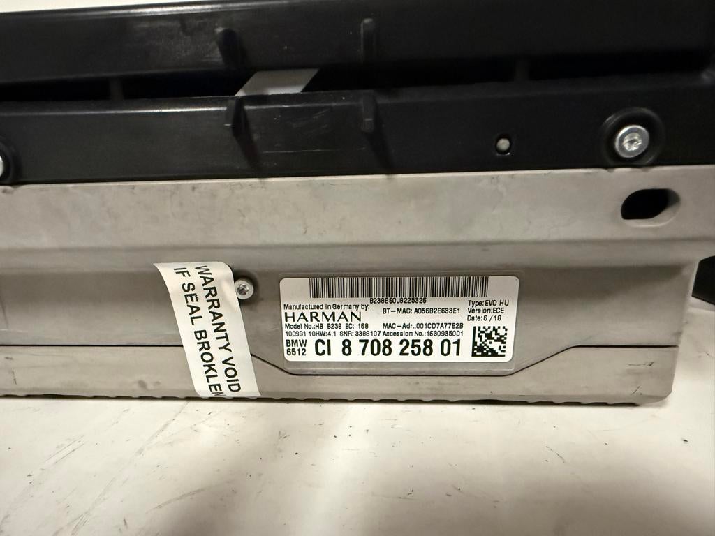 Navigatiesysteem BMW G30 5 serie - Origineel NBT EVO HU, Ophalen, Gebruikt