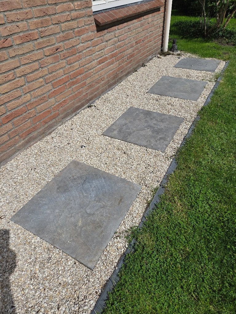 Keramisch tegels 60x60, Tuin en Terras, Ophalen, Gebruikt, Keramiek, Terrastegels