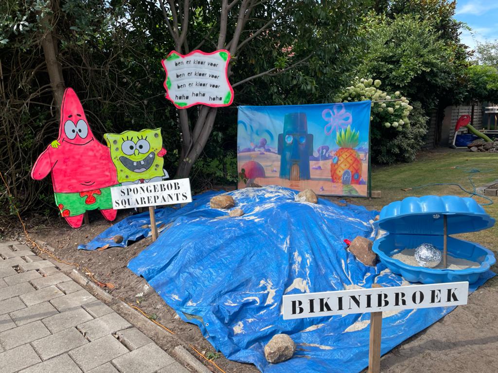 SpongeBob Straatversiering, Ophalen, Gebruikt