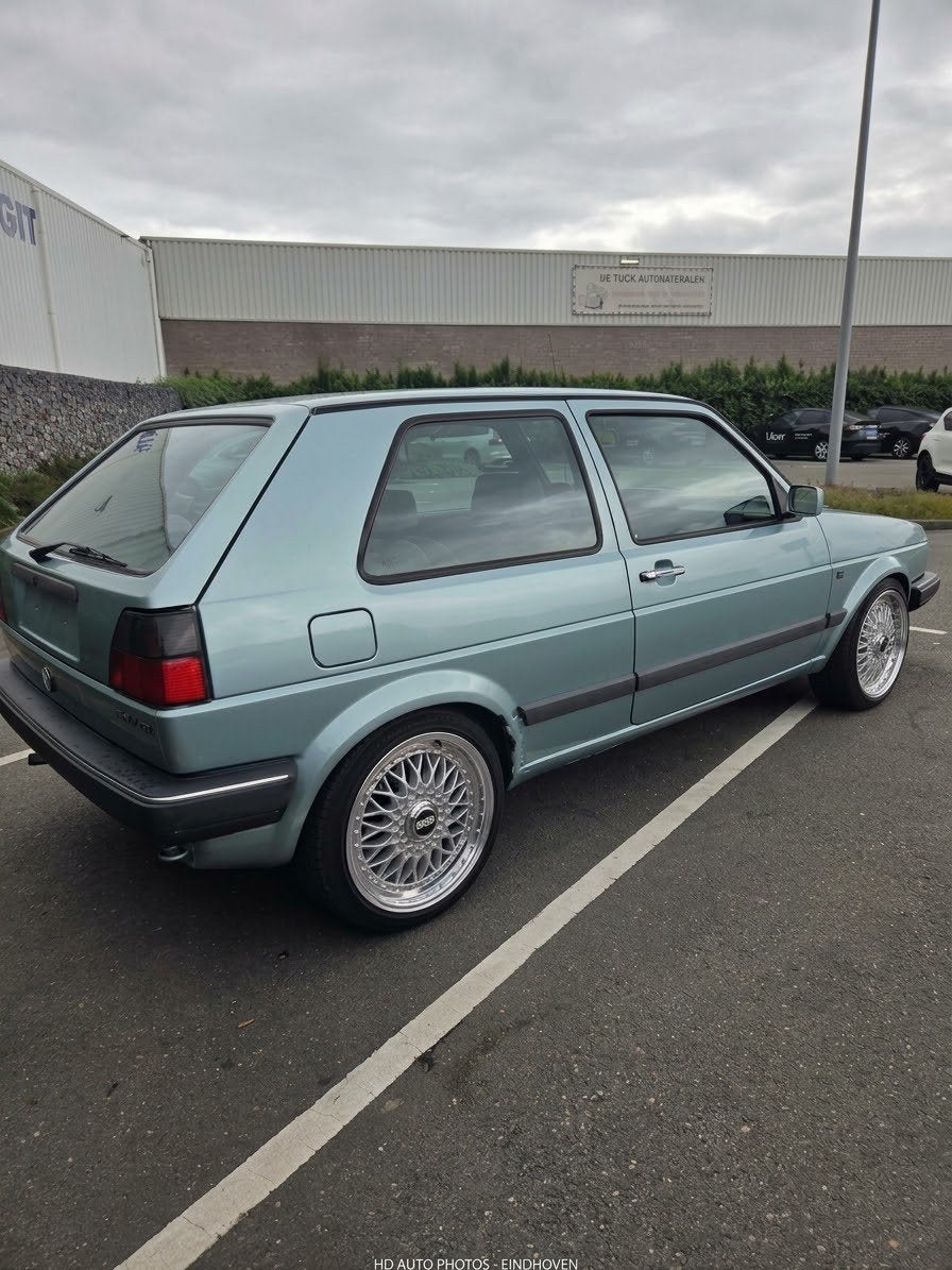 Golf Mk2 Calypso Green 1.6 benz, Auto's, Voorwielaandrijving, Stof, Zwart, 4 cilinders