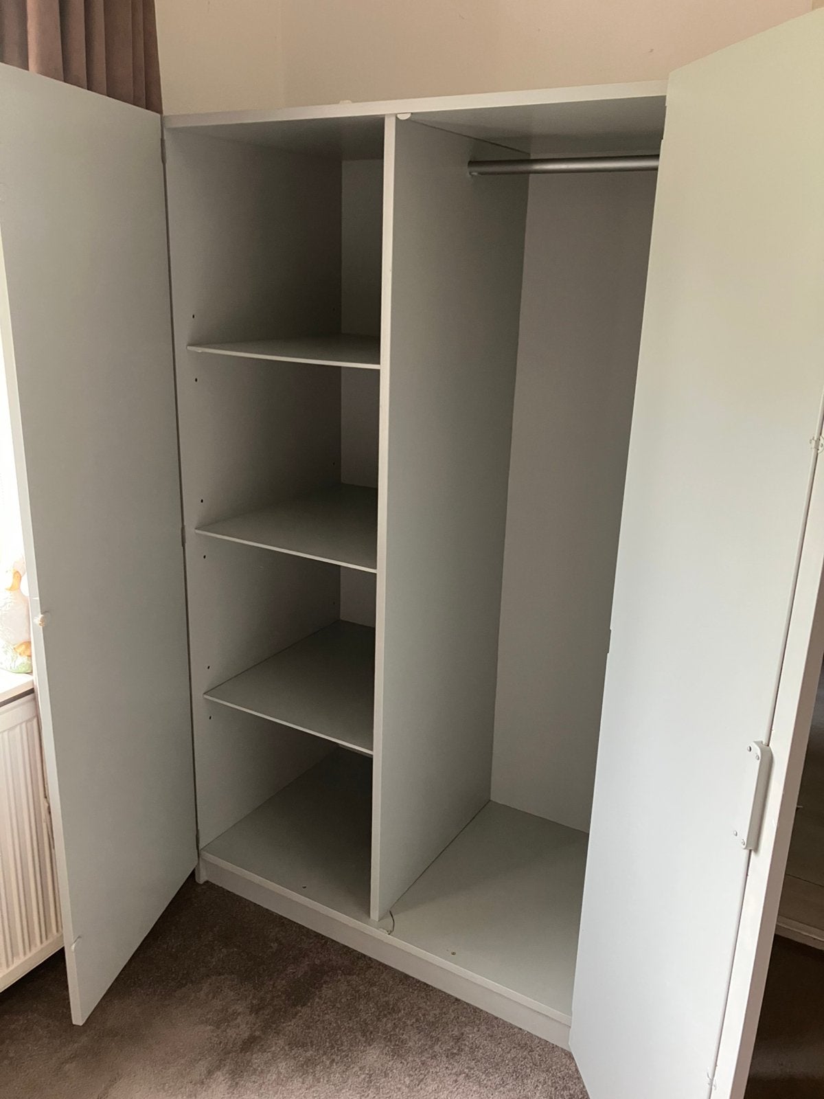 Kledingkast kast, Ophalen, Gebruikt, 100 tot 150 cm, 150 tot 200 cm