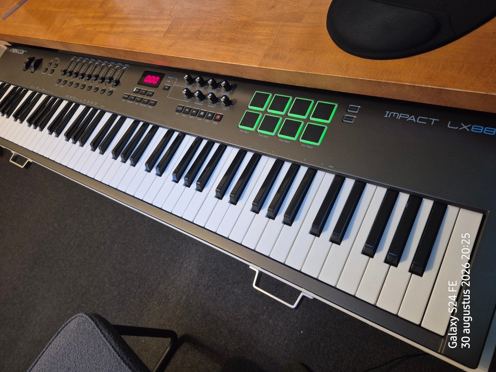 Nektar Impact LX88+ MIDI Keyboard Controller, Overige merken, 88 toetsen, Ophalen of Verzenden, Zo goed als nieuw