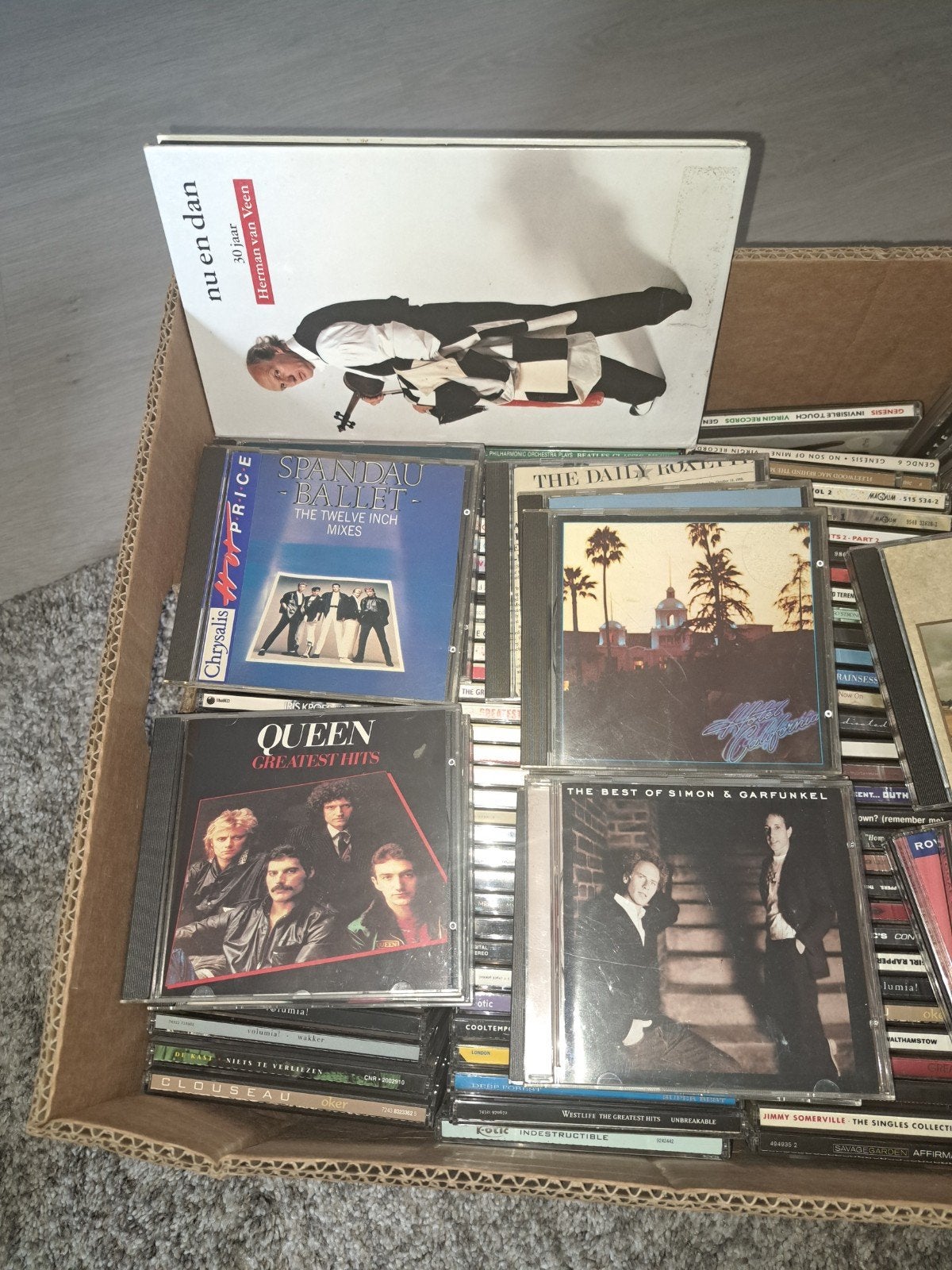 cd's rock en pop, Ophalen, Gebruikt, Poprock