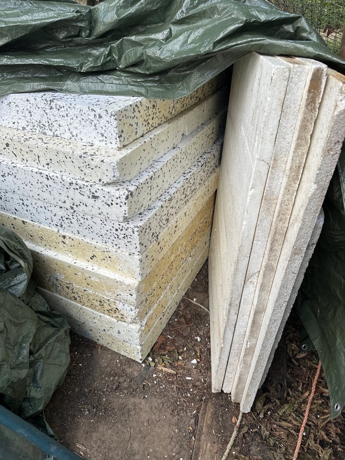 Isolatieplaten - Diverse maten en materialen, Ophalen, Gebruikt, Hardschuim (Pir), 15 m² of meer