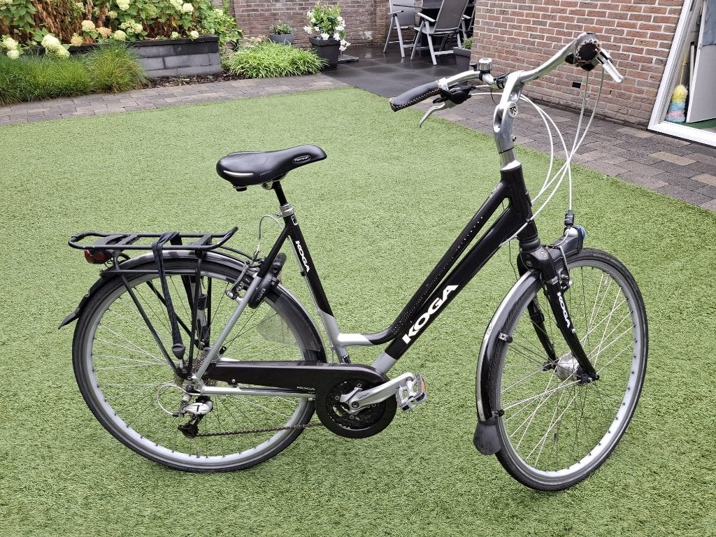 Koga toerfiets framemaat 56, 53 tot 56 cm, Velgrem, Versnellingen, Zo goed als nieuw