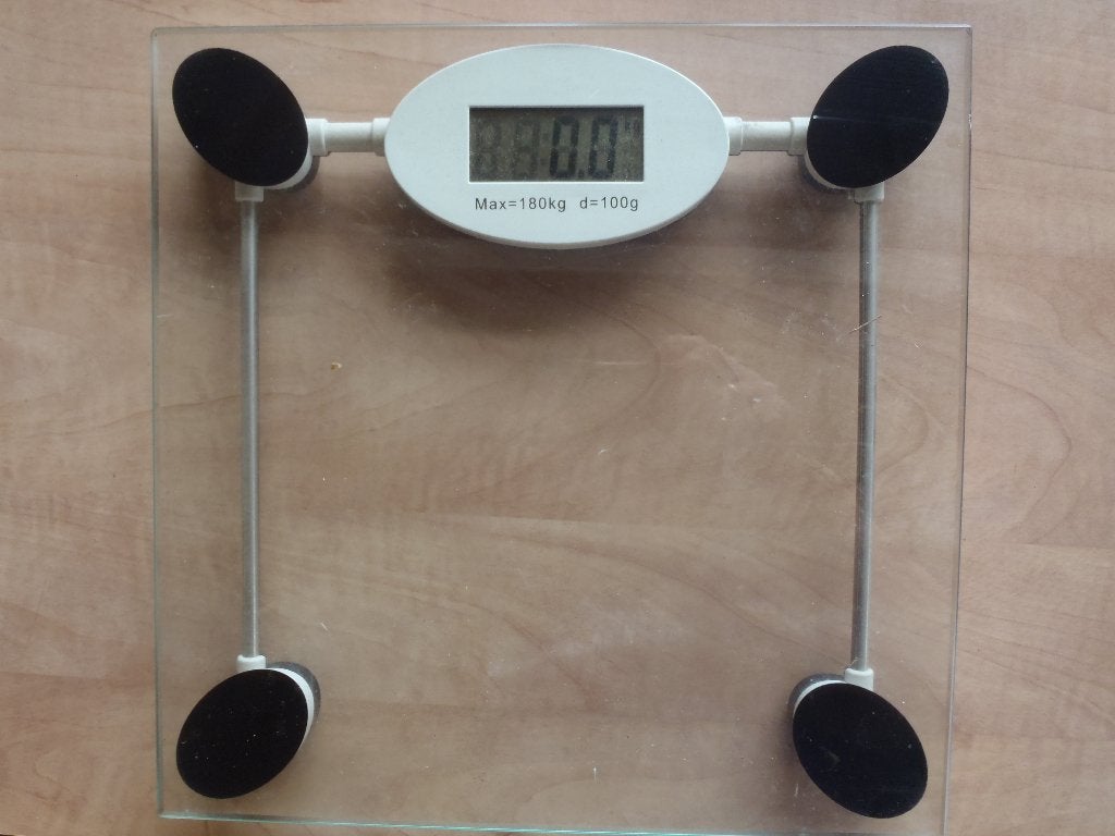 Personen Weegschaal, Ophalen, 100 kg of meer, Zo goed als nieuw, Personenweegschaal