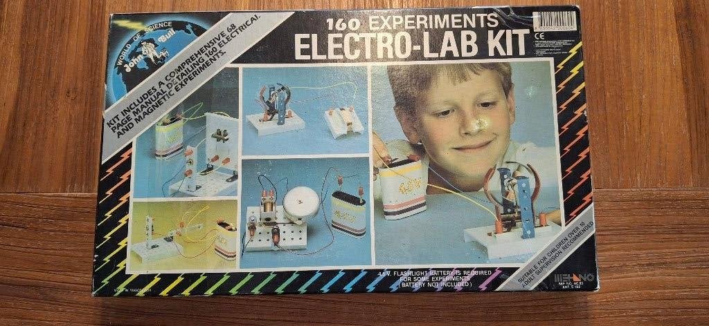 De Kleine Electrotechnieker elektro lab kit, Ophalen of Verzenden, Gebruikt