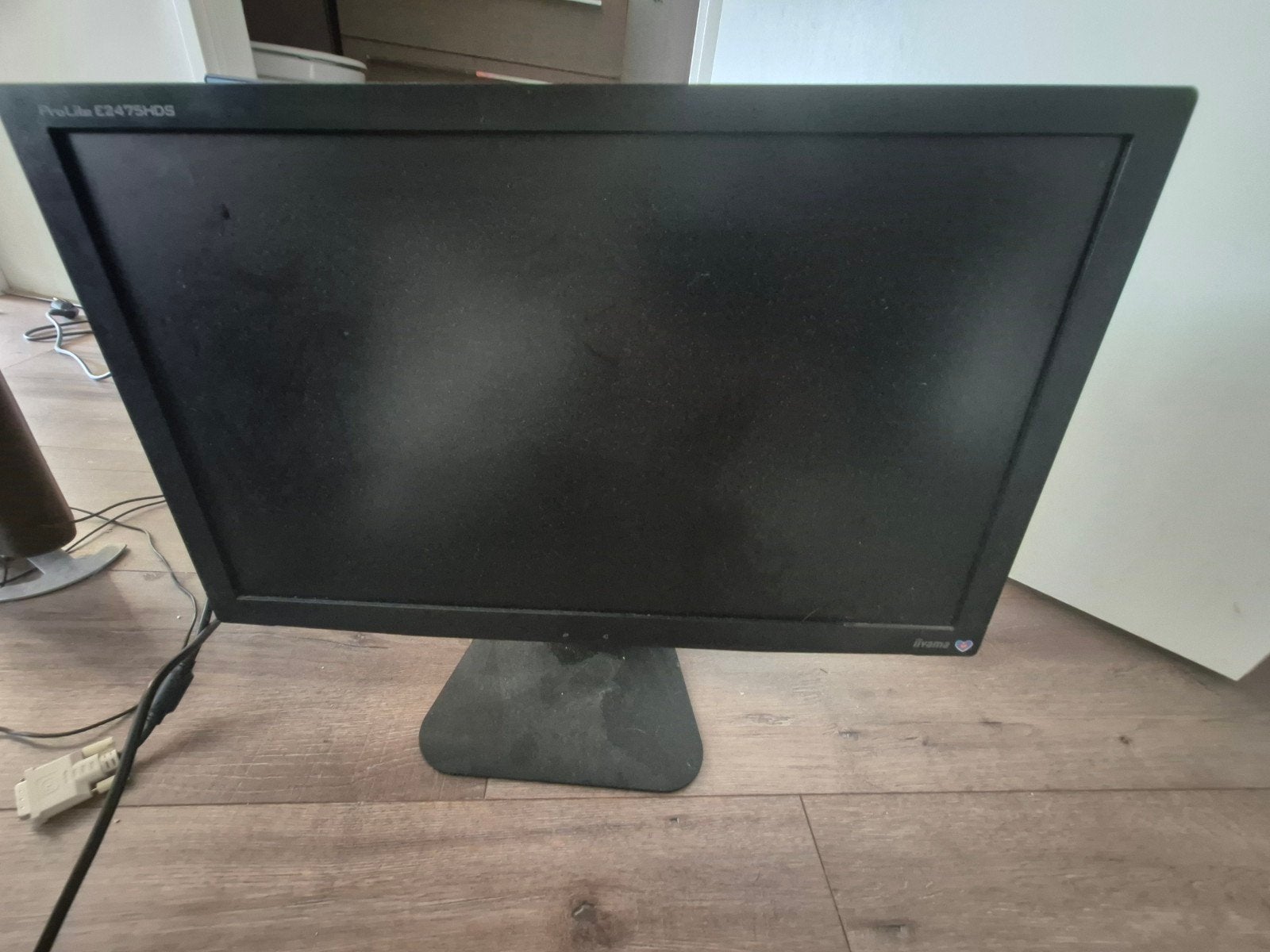 Iiyama ProLite E2473HDS Monitor - 24 inch, Computers en Software, Monitoren, Ophalen, Gebruikt, Iiyama, Kantelbaar