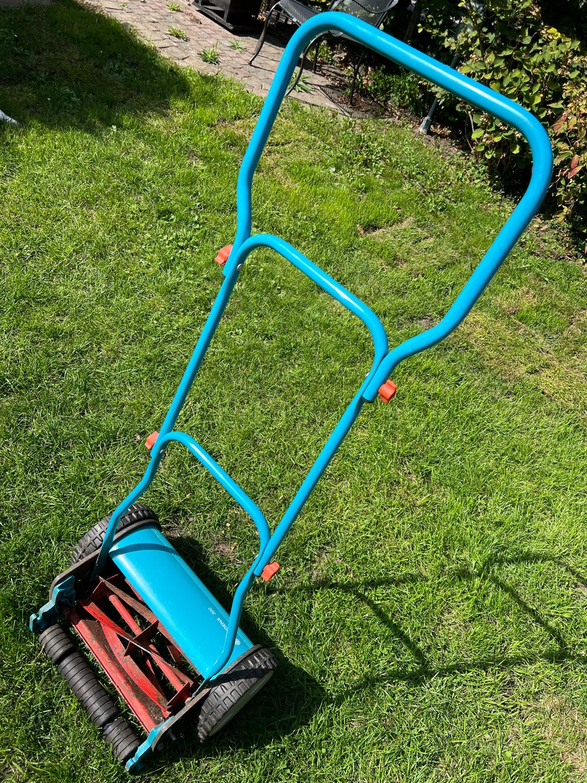 Gardena Kooimesmaaier 300 - Handgrasmaaier, Tuin en Terras, Ophalen, Gebruikt, Handgrasmaaier, 30 t/m 39 cm