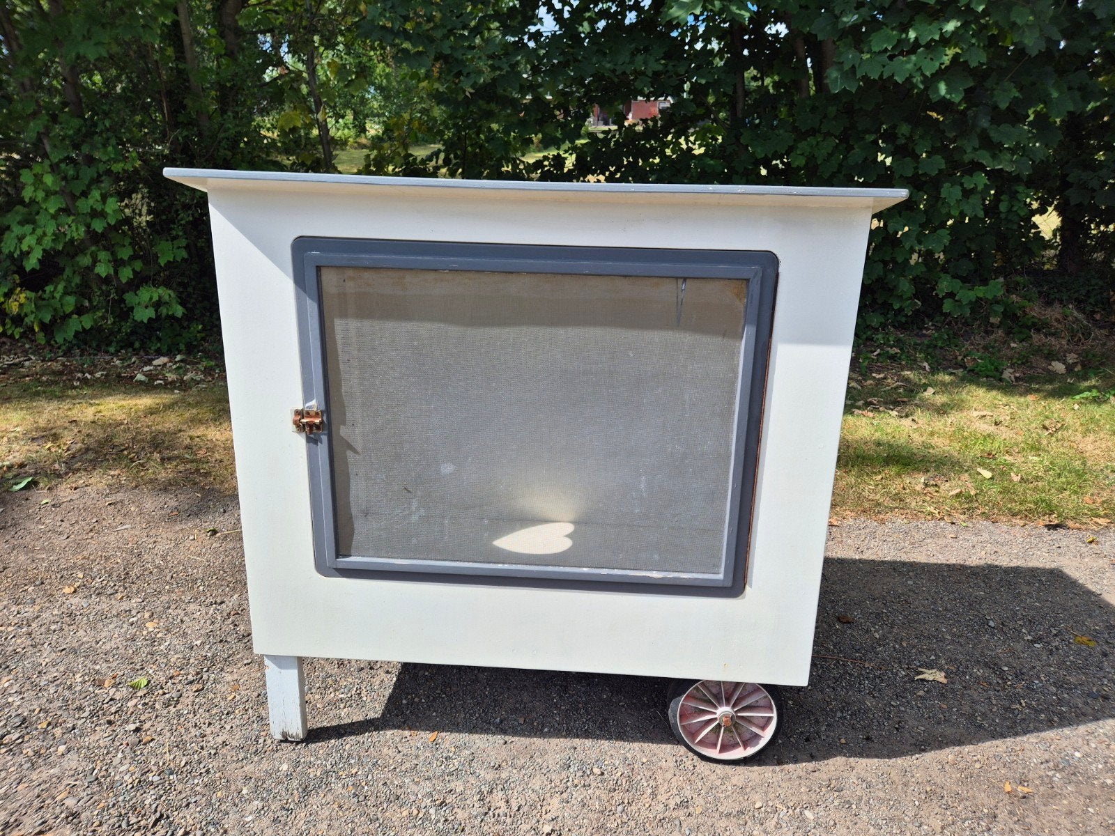 Lutje potje/babyhuisje met wielen en matras, Ophalen, Overige typen
